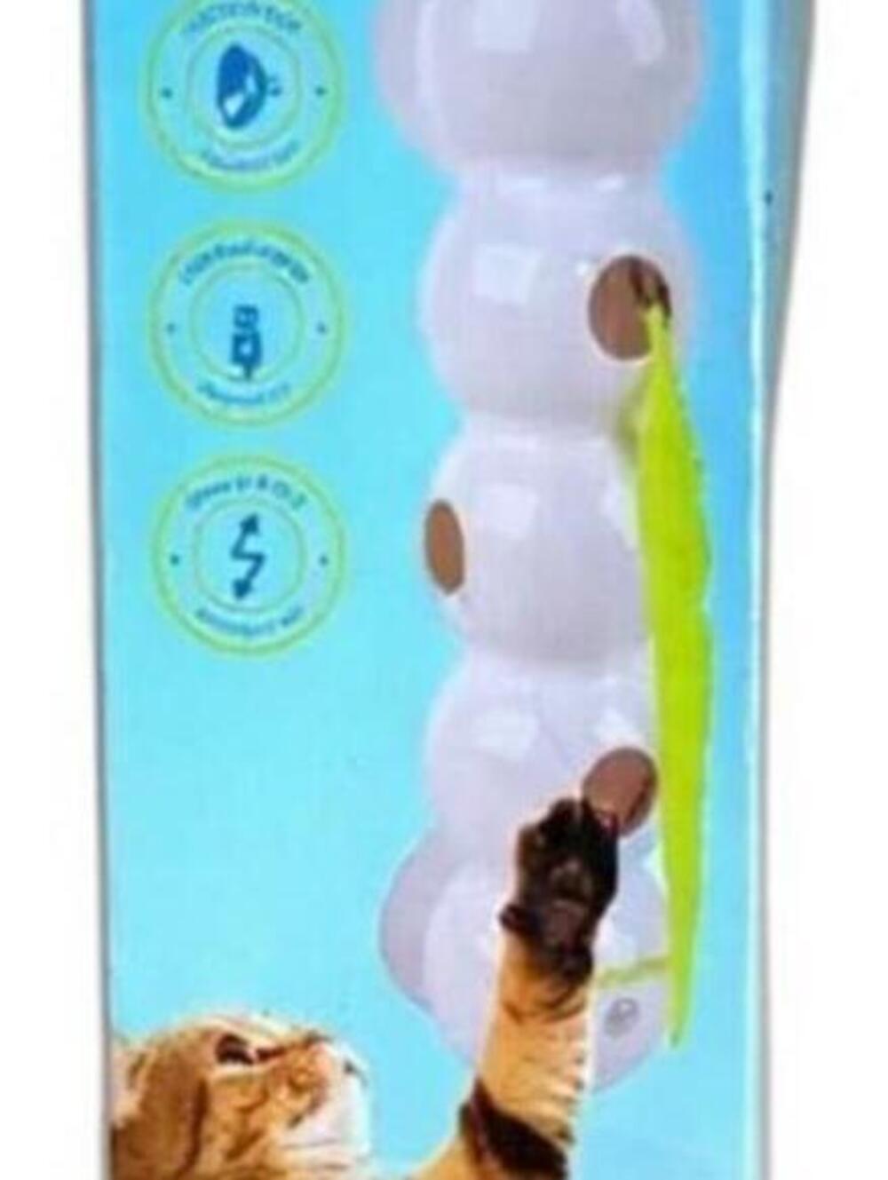 AFP Interactives Wack 'A' Worm Post Cat Toy